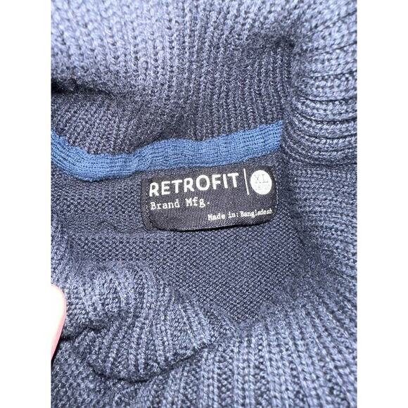Retrofit Knit‎ Pullover Boys Sz XL (18/20) Blue/ Gray - Picture 4 of 6